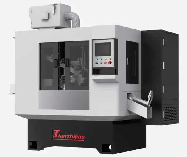 5-Achsen-Automatik-Vakuum-Präzisions-Rundzylinder-CNC-Spitzenlosschleifmaschine